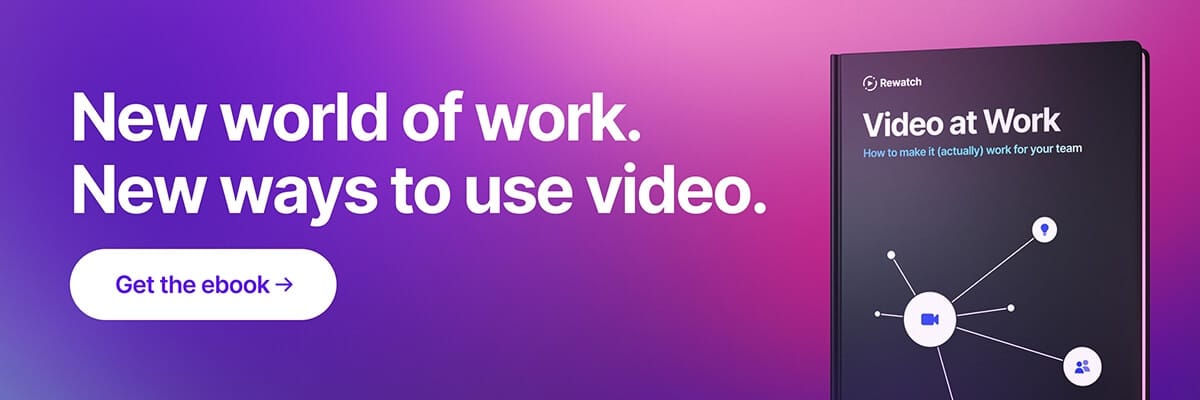 Download our ebook, Video at Work